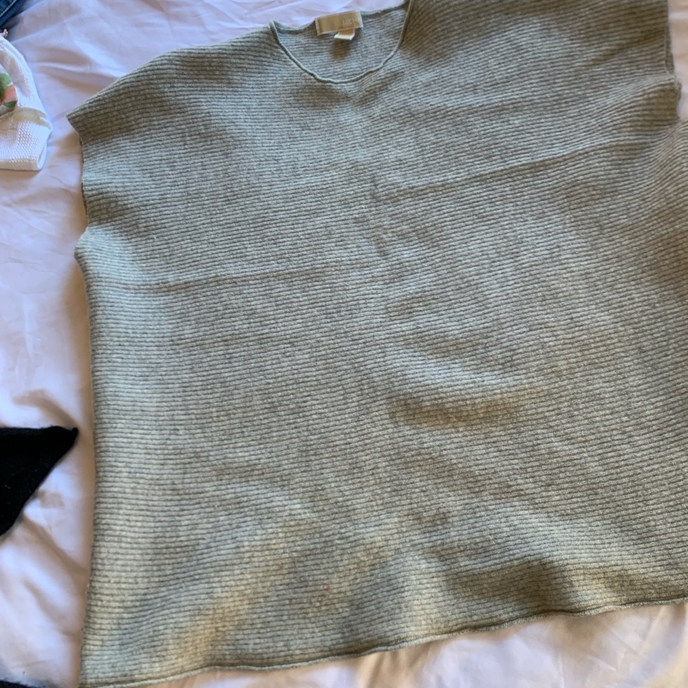 Cashmere. It is super cozy and comfy